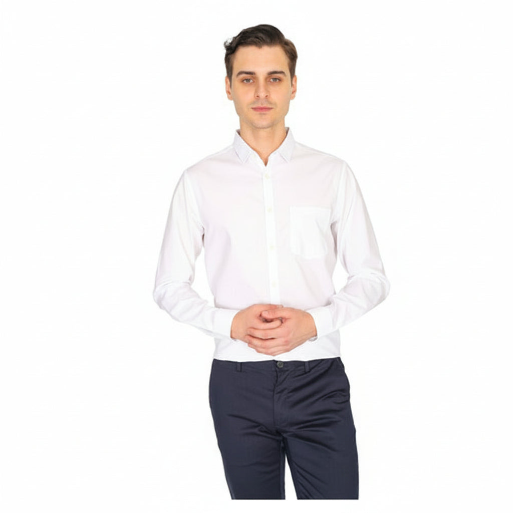 Indian Terrain Premium Formal Shirt Poplin Lycra