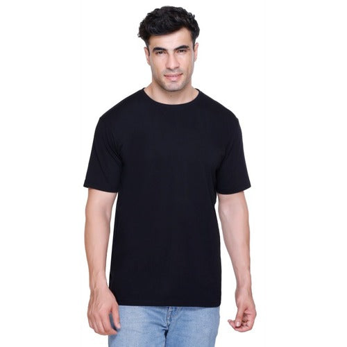 Winbarg Stretch Crew Neck Black