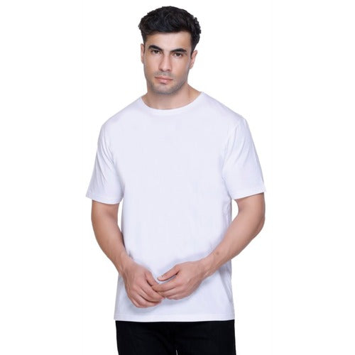 Winbarg Stretch Crew Neck White