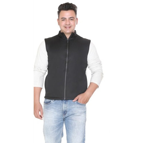 Winbarg Sleeveless Bonded Jacket Black
