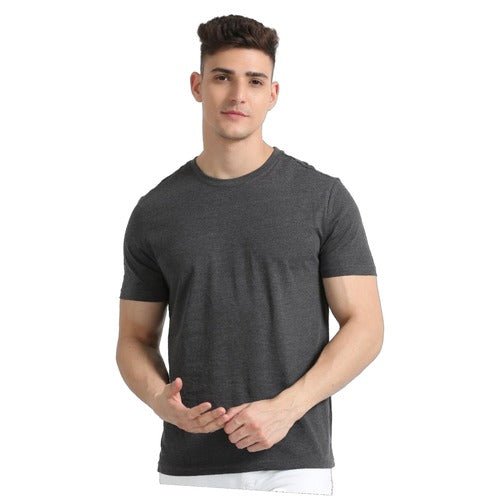 Skechers Round Neck T-Shirt - Charcoal