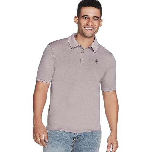 Skechers Polo T-Shirt Front Logo - Lavender