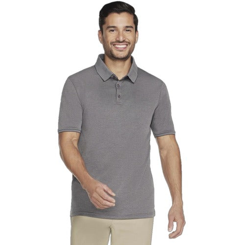 Skechers Polo T-Shirt - Charcoal