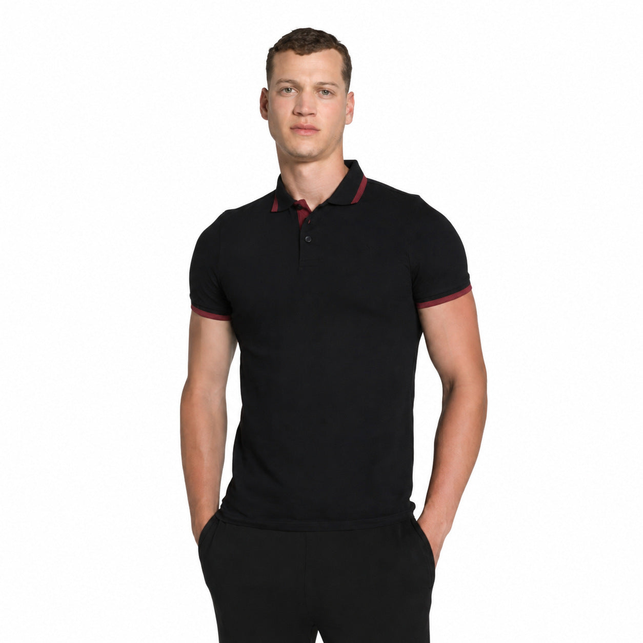 BST123 - Puma - Men's ESS Pique Tipping Polo