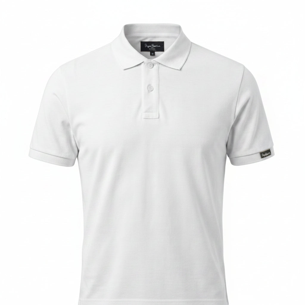 BST161 - Pepe Jeans Milano Polo T-Shirt - White product view