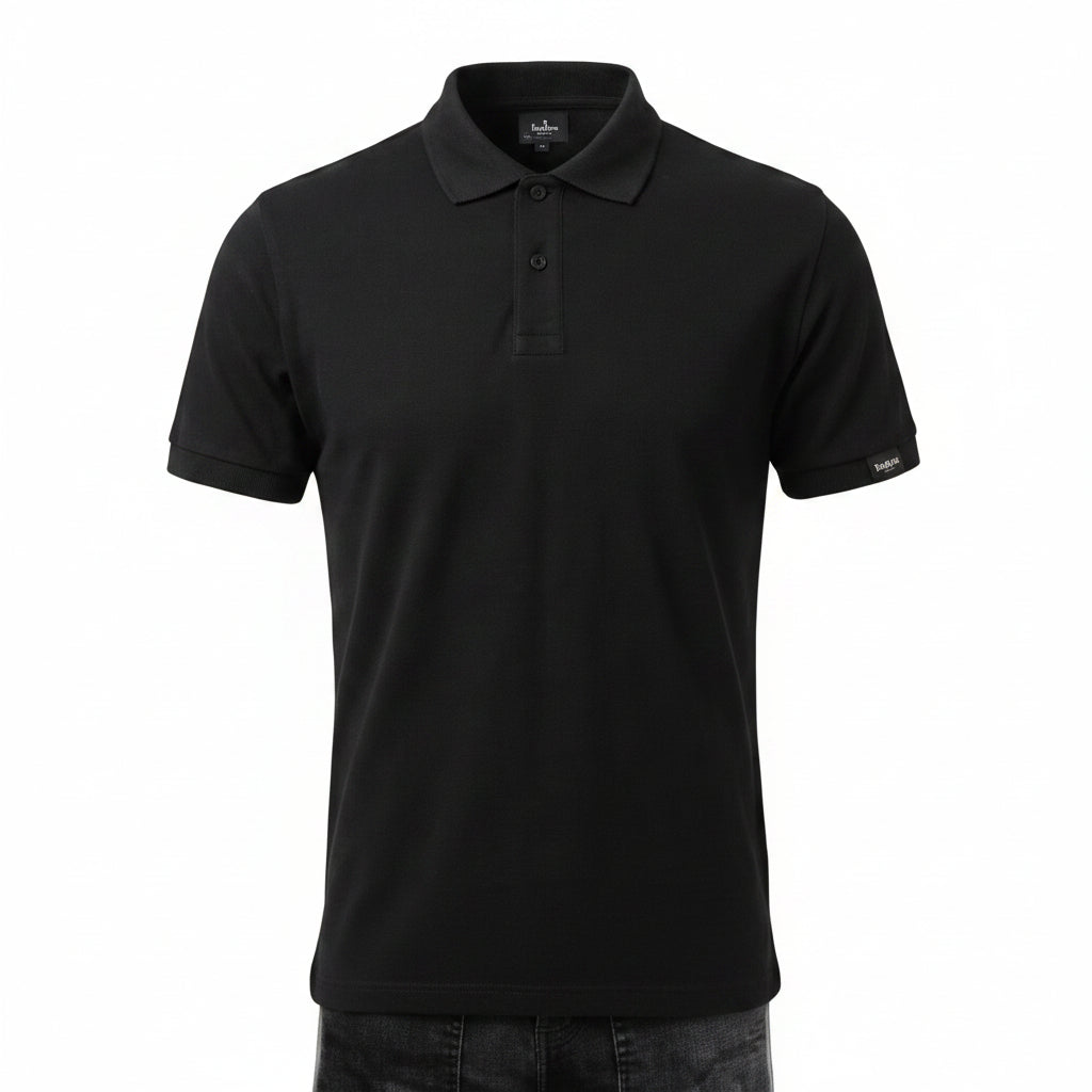 BST161 - Pepe Jeans Milano Polo T-Shirt - Black product view