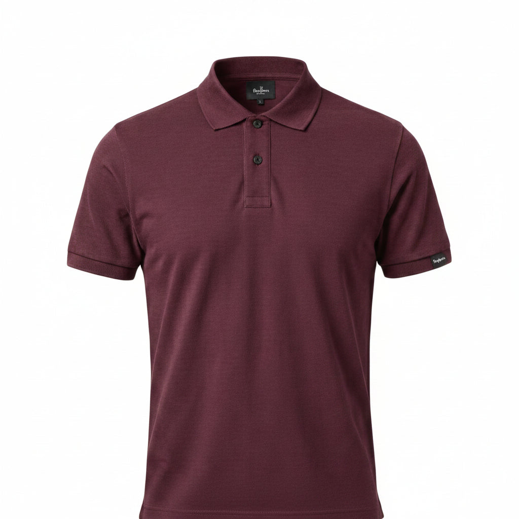BST161 - Pepe Jeans Milano Polo T-Shirt - Wine product view
