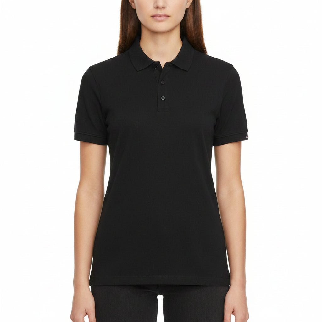 BST162 - Pepe Jeans Ella Polo T-Shirt - Black product view