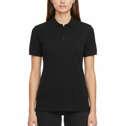 BST162 - Pepe Jeans Ella Polo T-Shirt - Black product view
