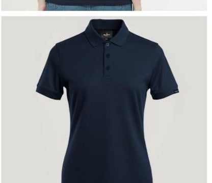BST162 - Pepe Jeans Ella Polo T-Shirt - Navy Blue product view