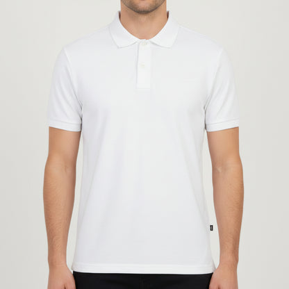 BST163 - Pepe Jeans Berlinn Polo T-Shirt - White product view