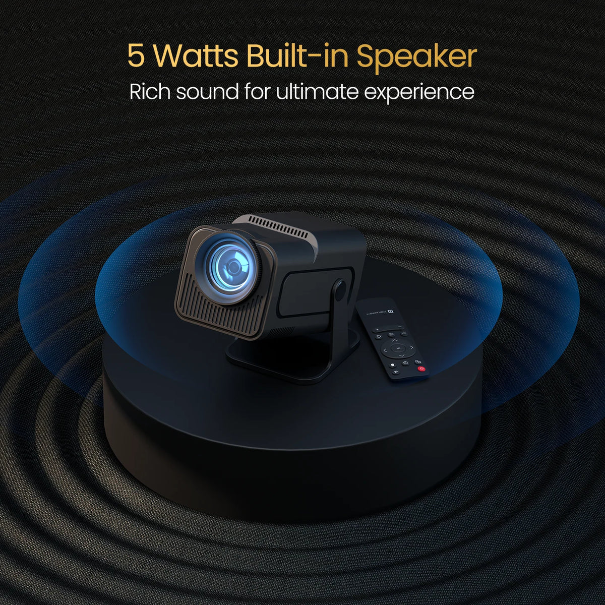 ED55- Portronics Beem 470 Smart LED Projector