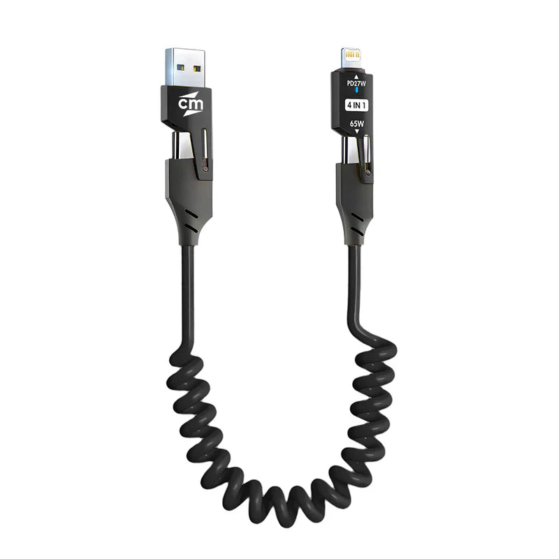 ED118- Callmate 4 in 1 Spiral Cable