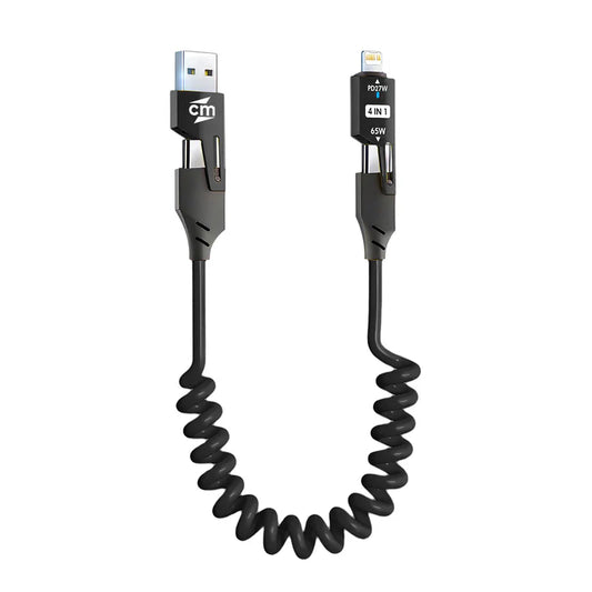 ED118- Callmate 4 in 1 Spiral Cable