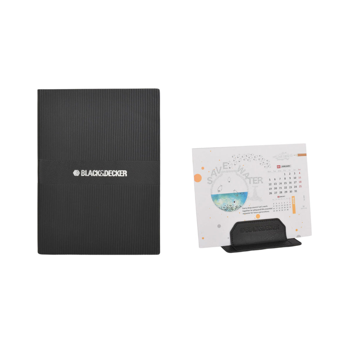 EJK42- Black & Decker 2-IN-1 Gift Set | Notebook | Calendar