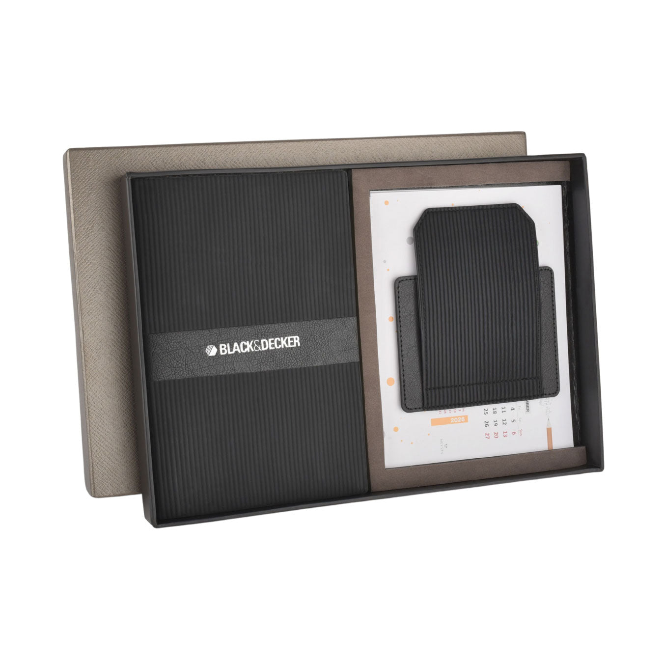 EJK42- Black & Decker 2-IN-1 Gift Set | Notebook | Calendar