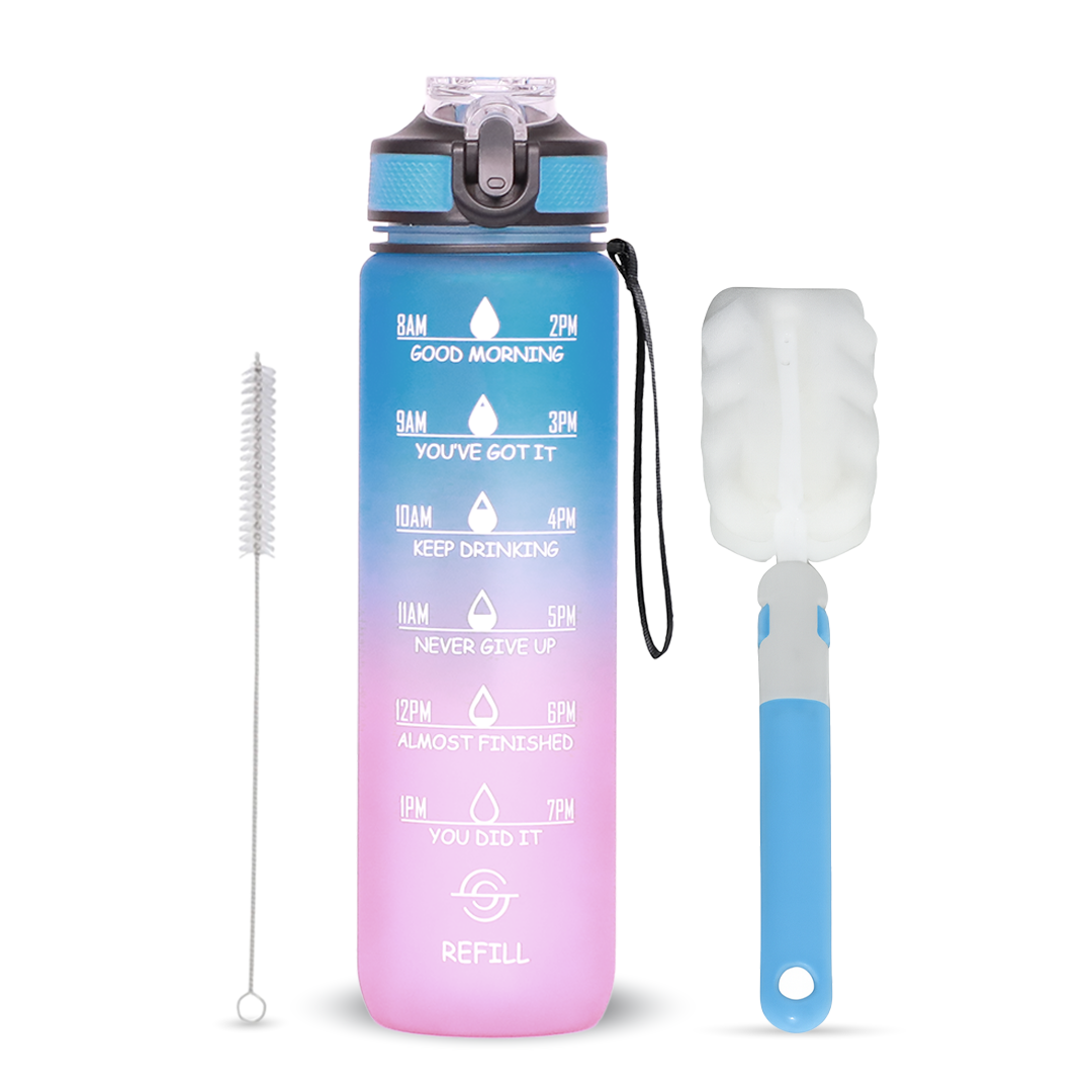SOLARA Motivational Water Bottle 1L