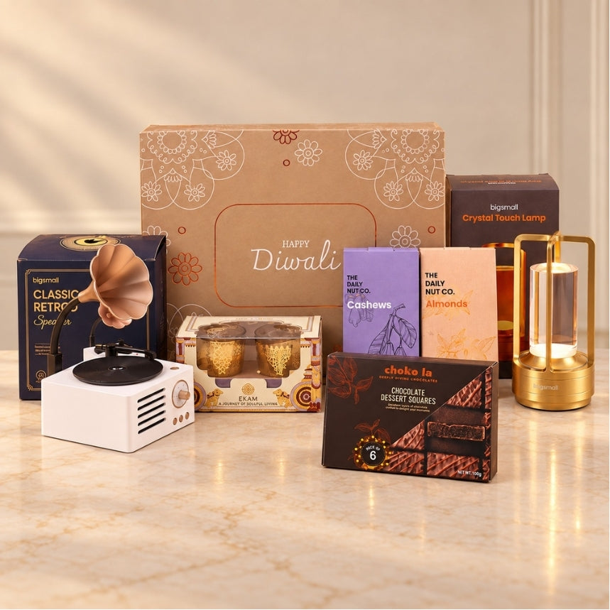 DH324- Retro Choco Delight Hamper