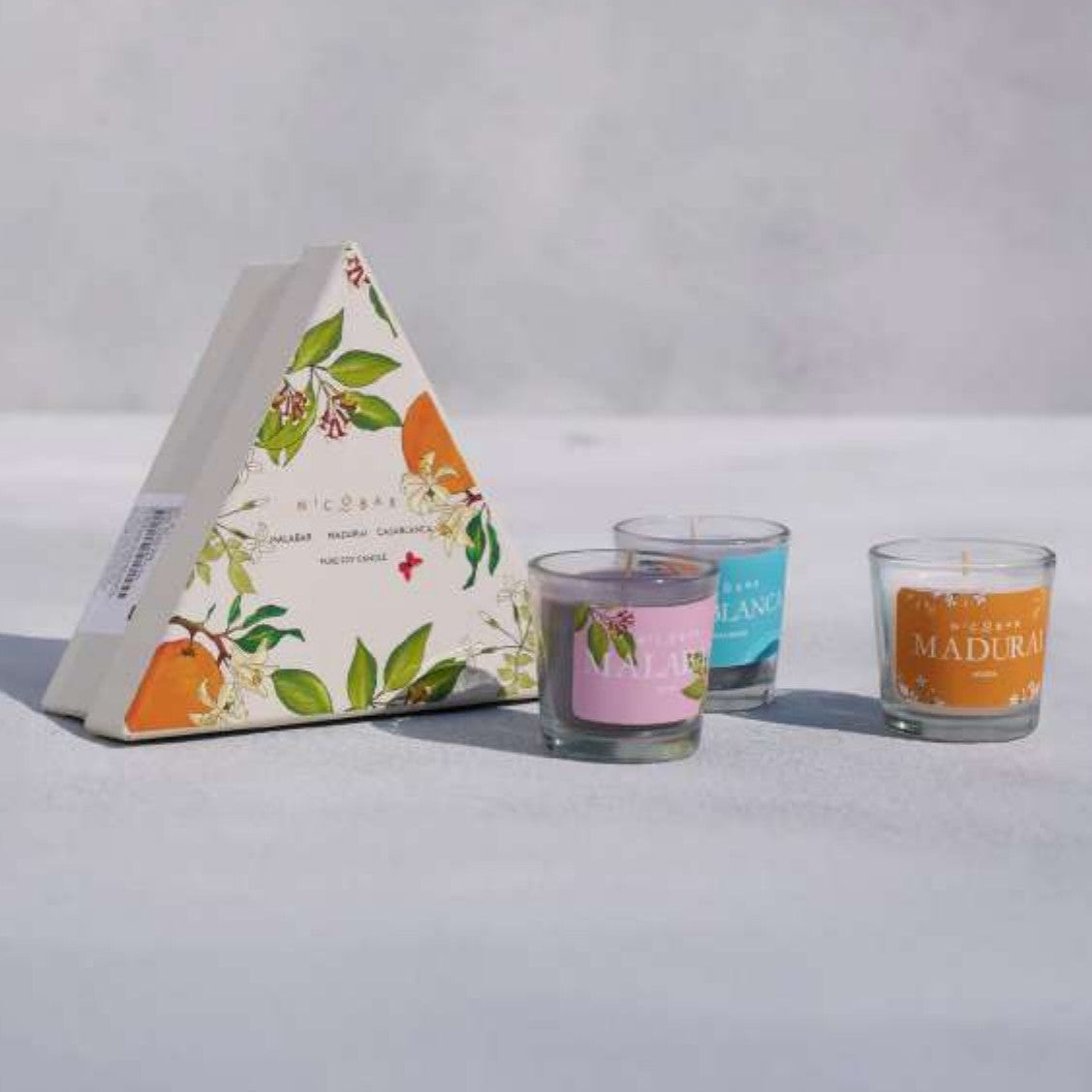 CD161-Nicobar-Trio Candle (Set of 3)