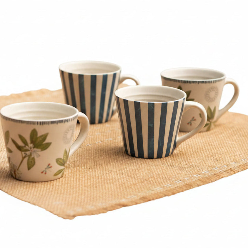 CD174-Nicobar-Nadi Espresso Mugs (Set of 4)