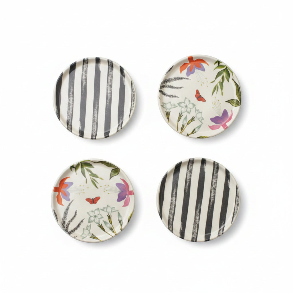 CD181-Nicobar-Botanical Coasters (Set of 4)
