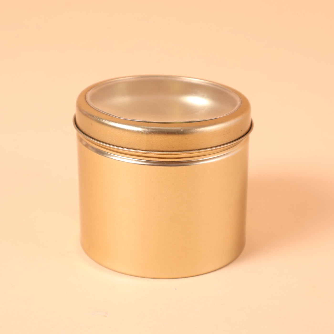 CD291 - Round Brass Storage Jar