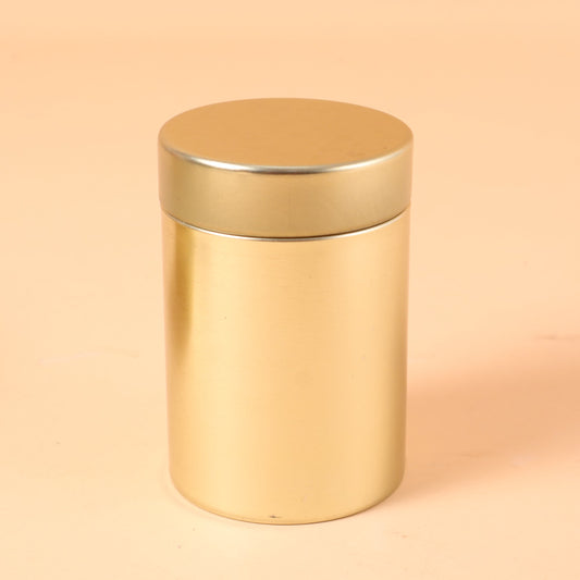 CD292 - Tall Brass Storage Canister