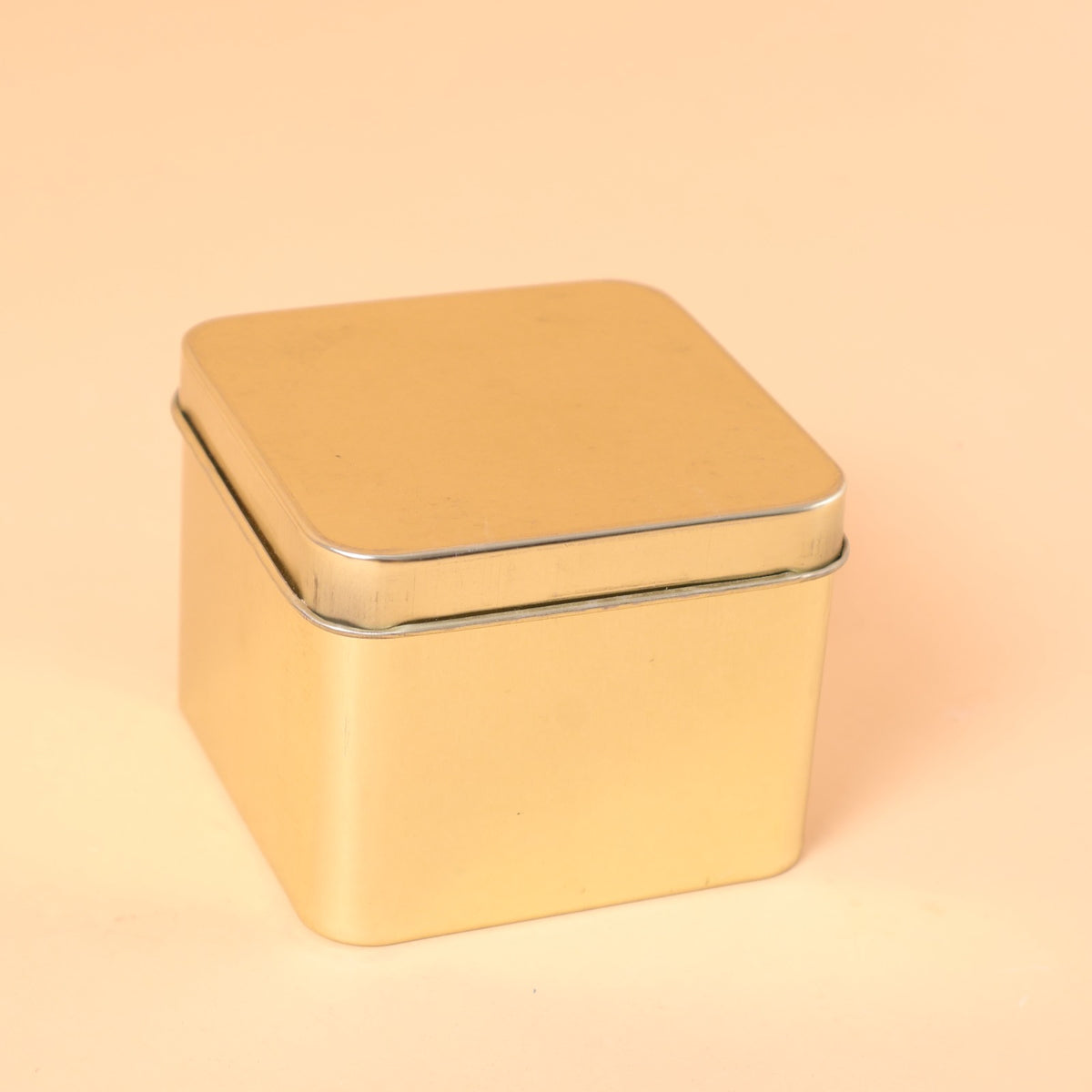 CD293 - Square Brass Storage Box Set of 2 image 2