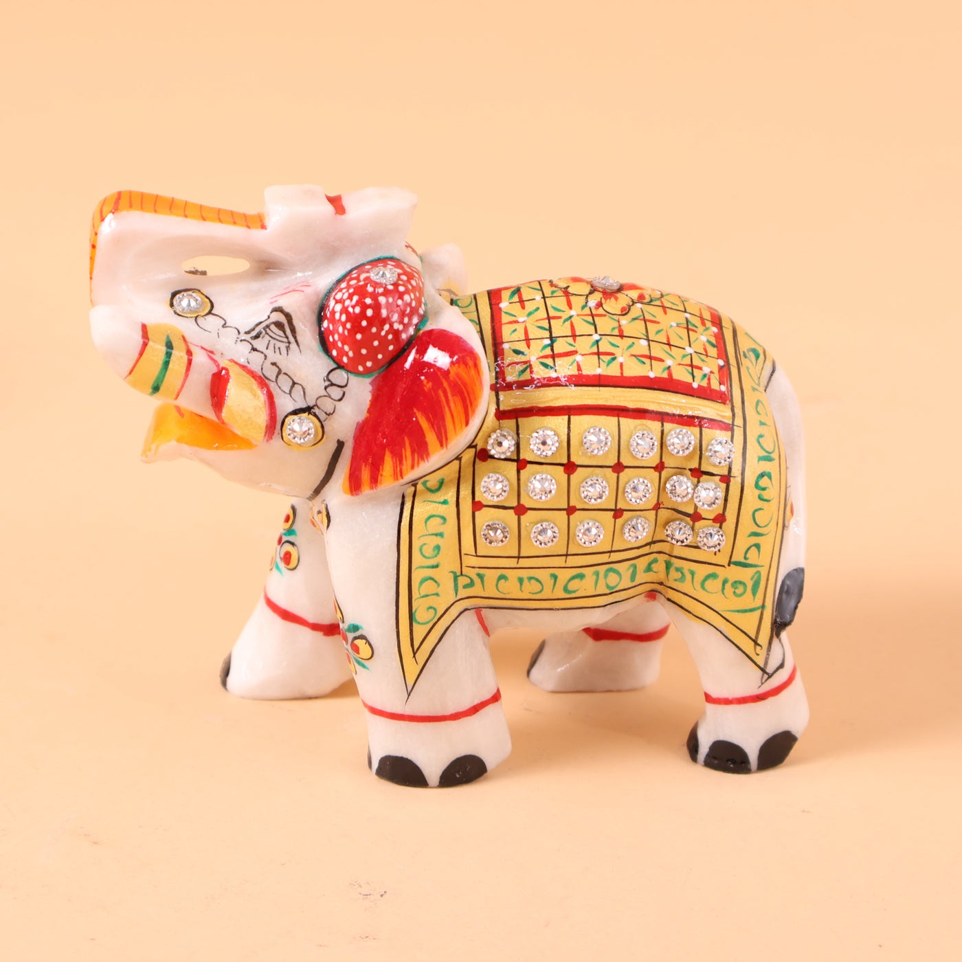 CD303 - Hand-Painted Elephant Figurine image 1