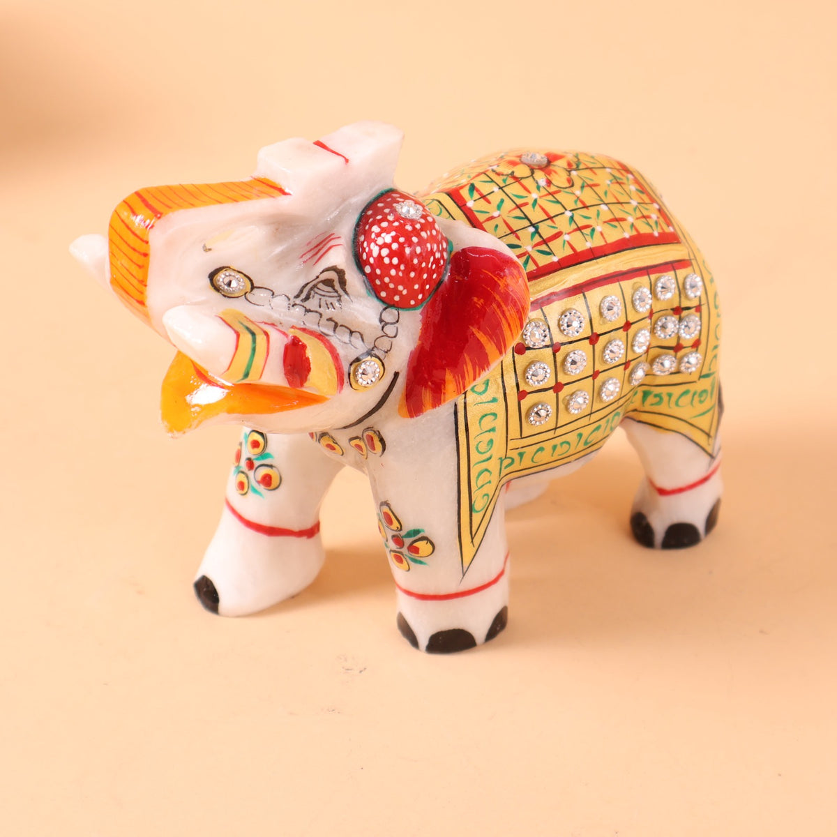 CD303 - Hand-Painted Elephant Figurine image 2