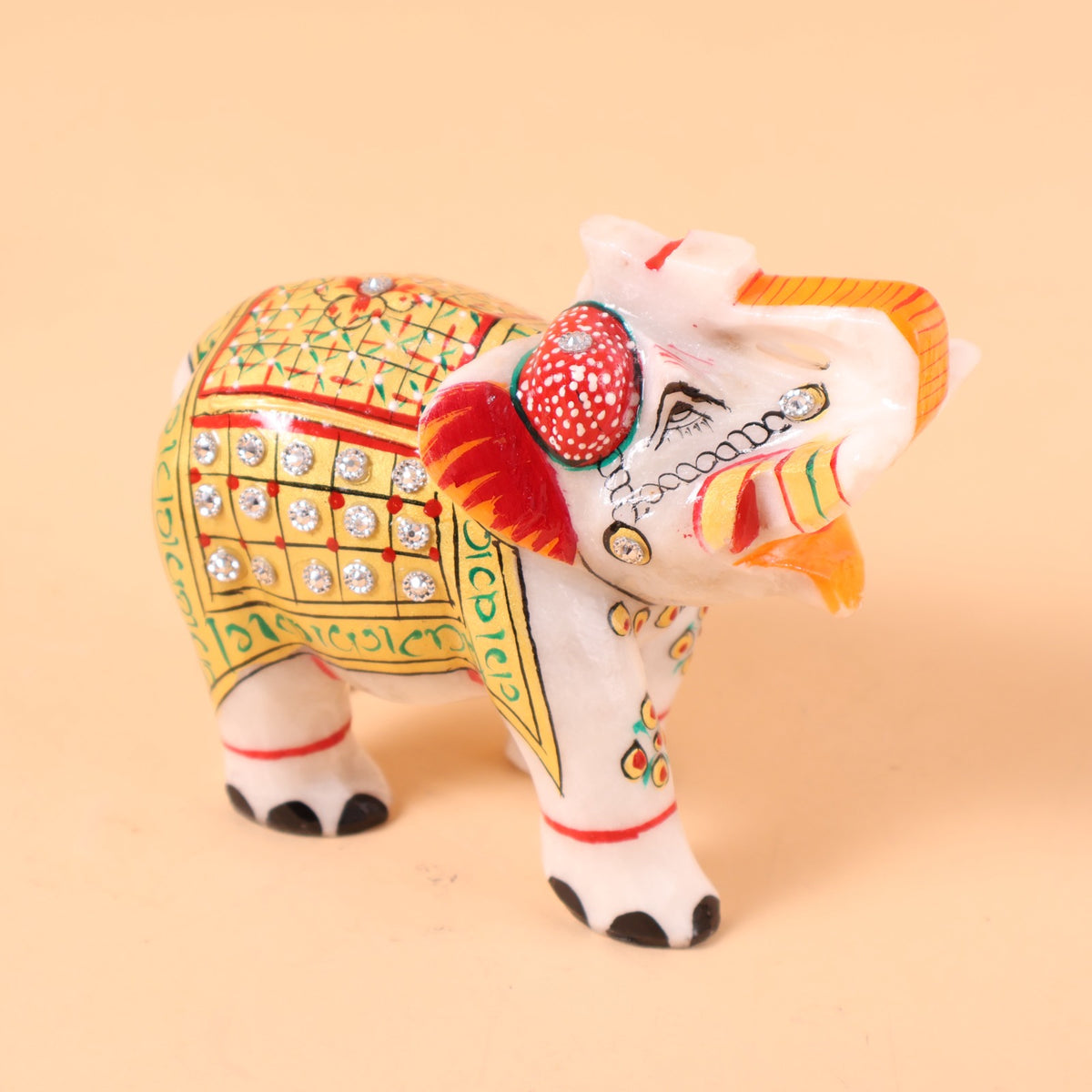 CD303 - Hand-Painted Elephant Figurine image 4