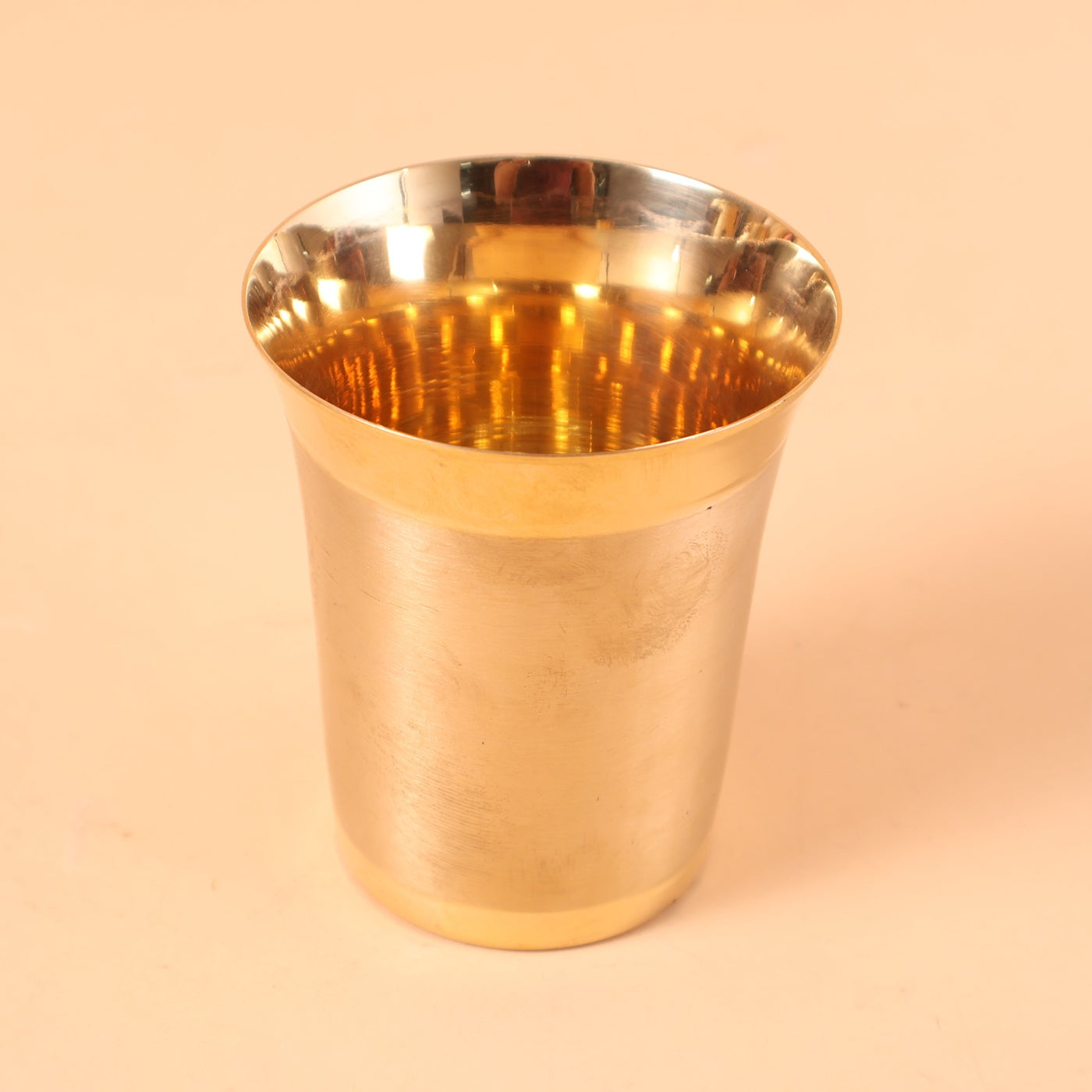 CD308 - Plain Brass Tumbler Set of 2 image 1