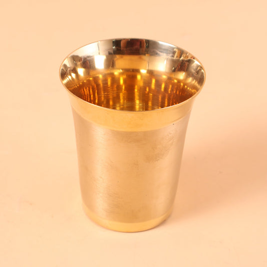 CD308 - Plain Brass Tumbler Set of 2 image 1