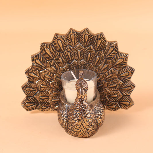 CD318 - Peacock Tealight Holder image 1