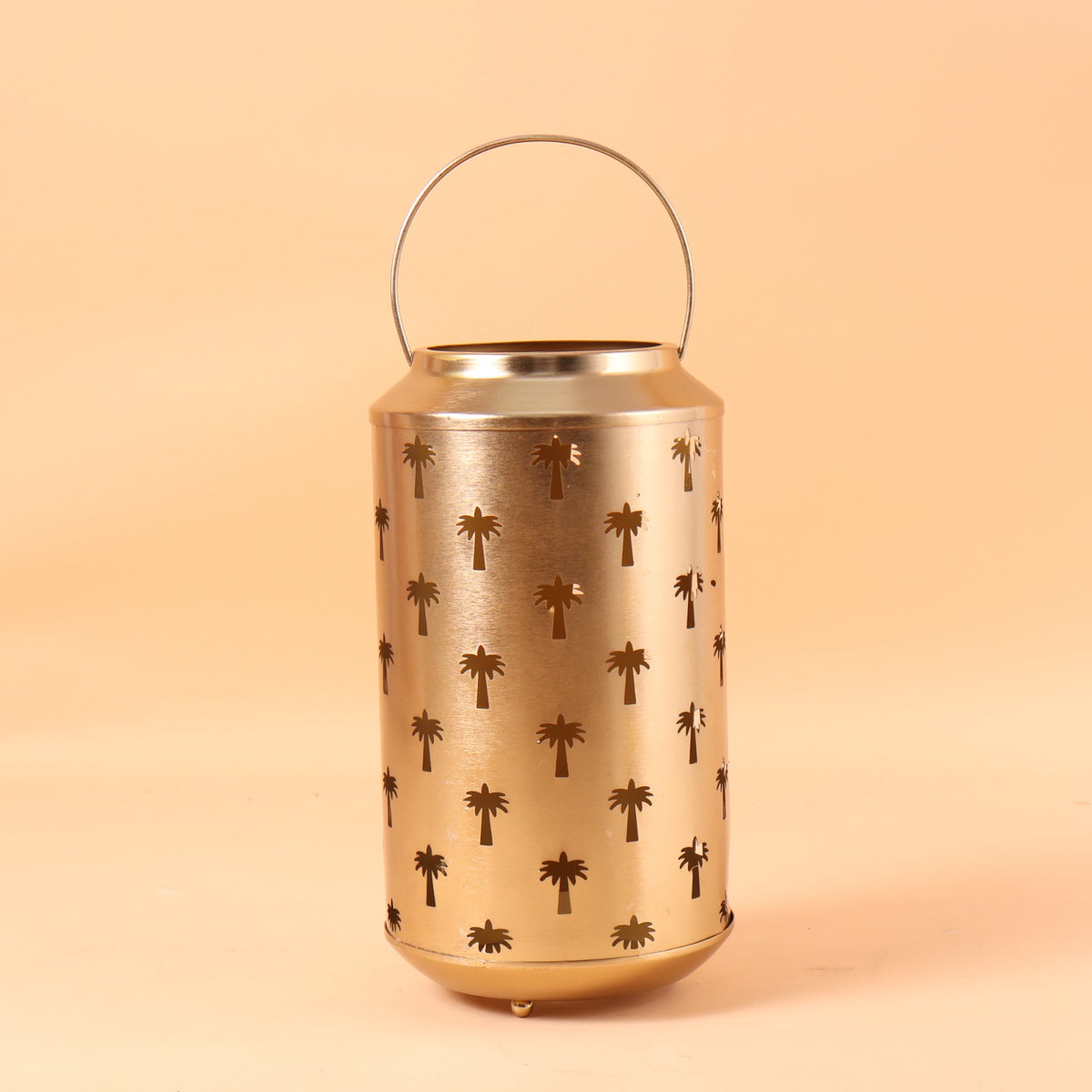 CD319 - Palm Tree Cutwork Lantern Set of 2 image 2