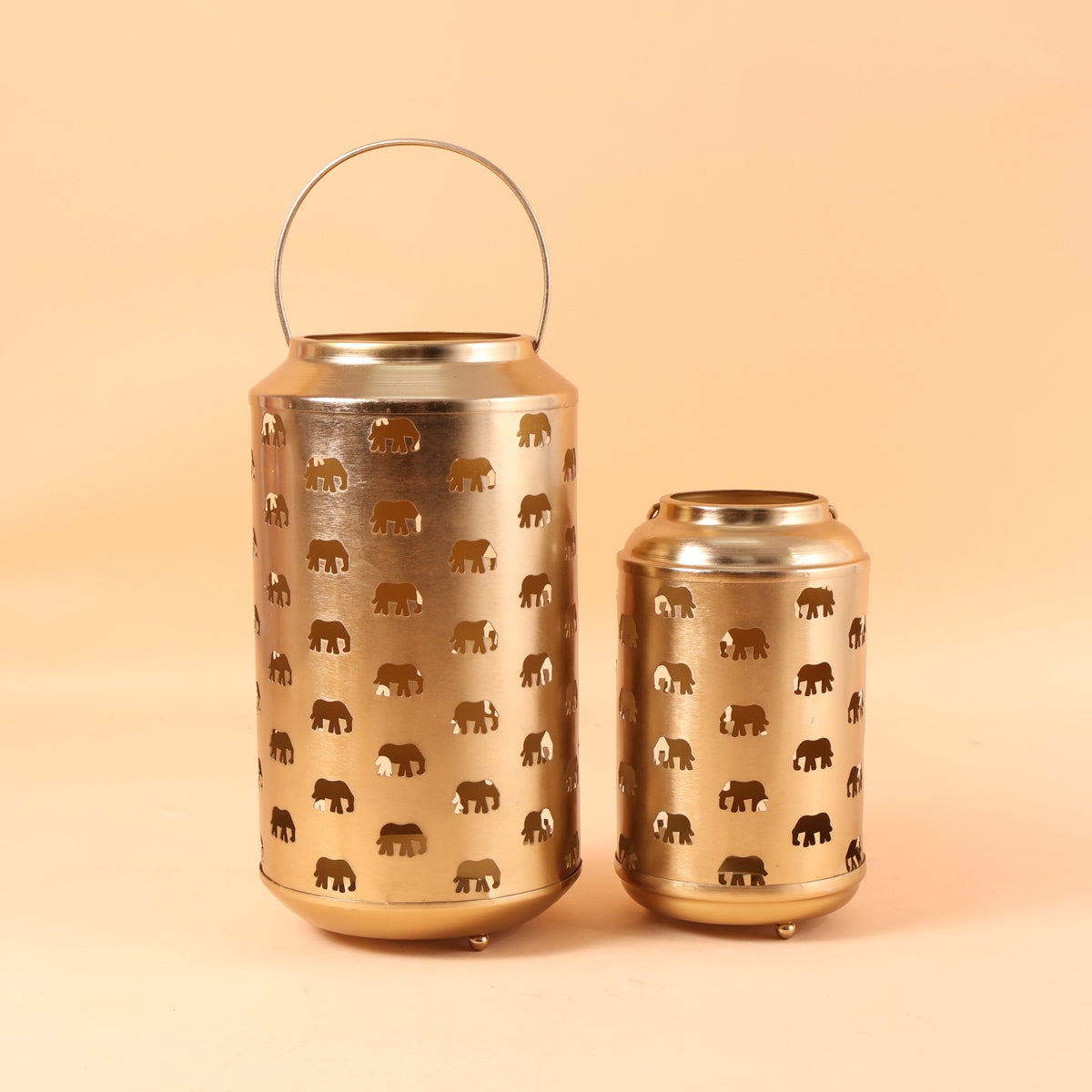 CD320 - Elephant Cutwork Lantern Set of 2 image 2