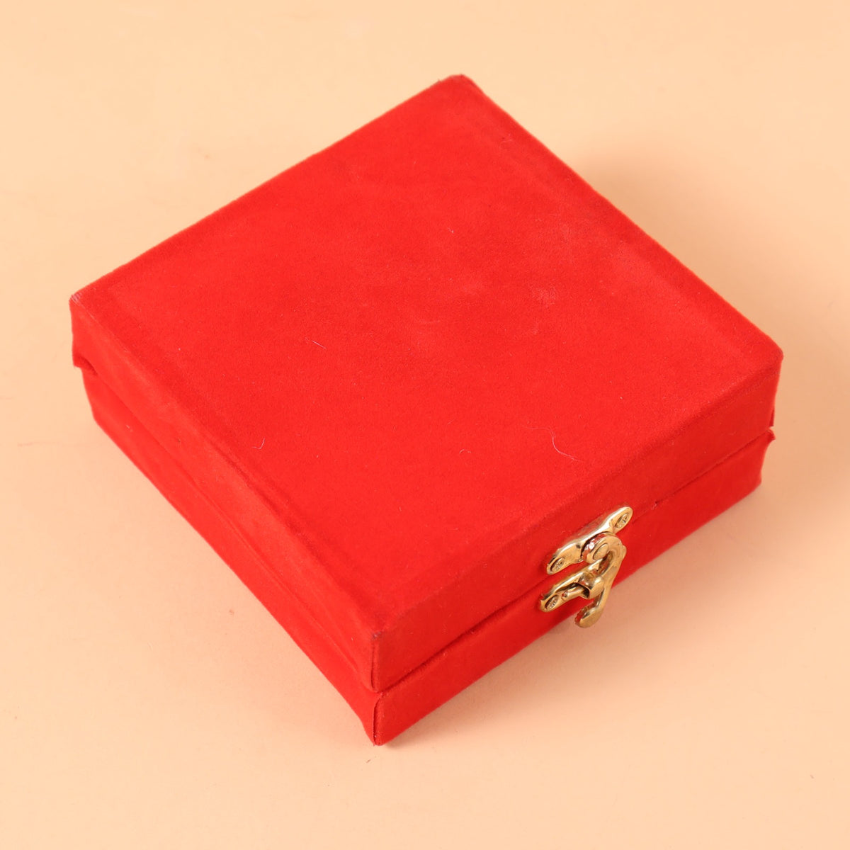 CD323 - Om Decorative Diya with Velvet Gift Box image 3