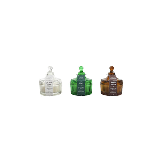 CD548 - LINNING JAR CANDLE.