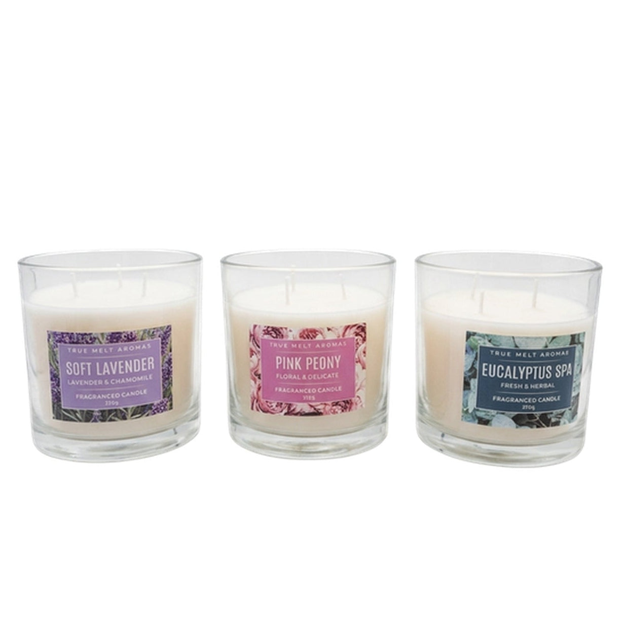 CD576 Scented Candle 360 Gm 3 Fragrance Assortment