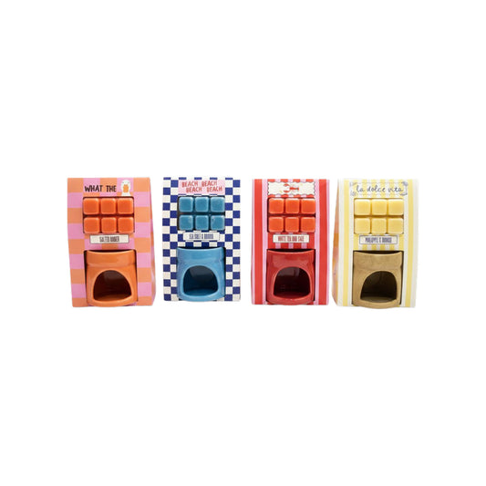 CD634 - CERAMIC BURNER GIFT SET