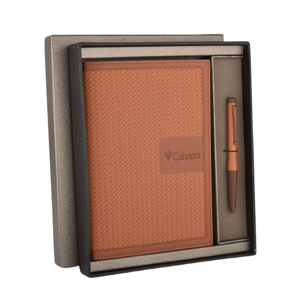 EJK72- Cahners 2-IN-1 Gift Set | Notebook | Pen