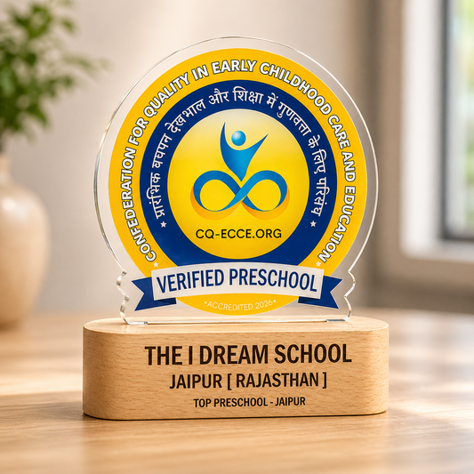 BSTM82 - Personalised Acrylic Award Plaque with Wooden Base
