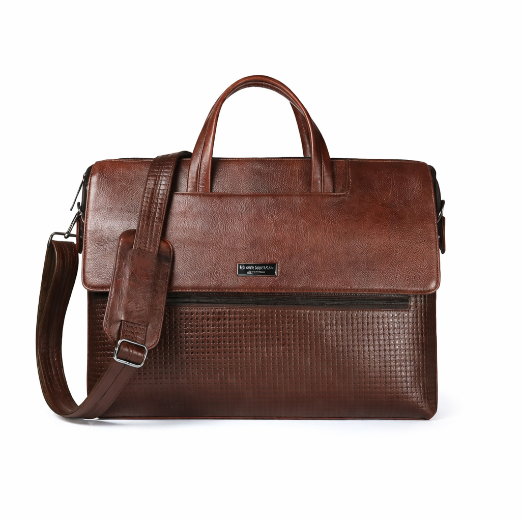 BSB158- Kenneth Cole Genuine Leather Laptop Bag