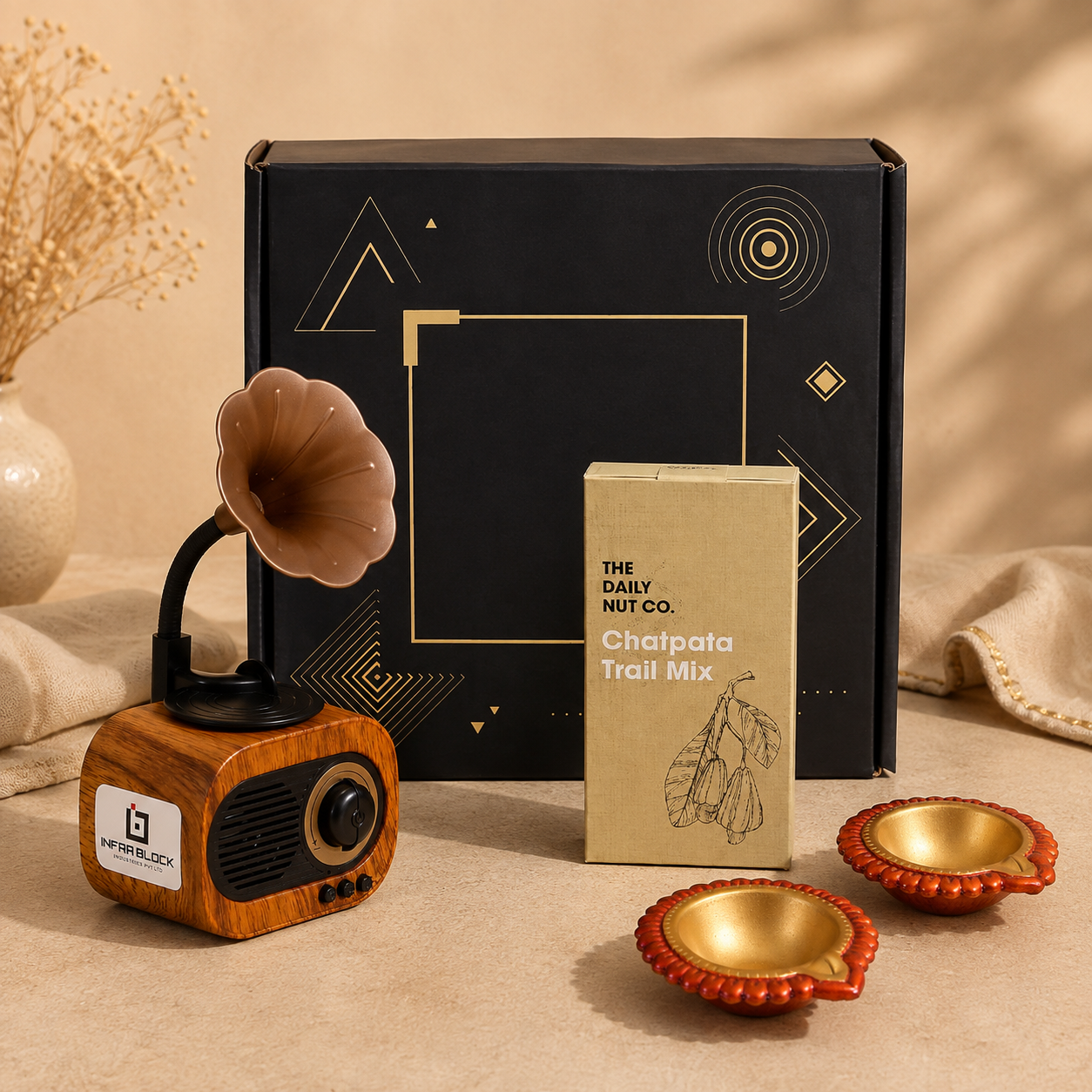 DH143- Vintage Festive Harmony Diwali Hamper