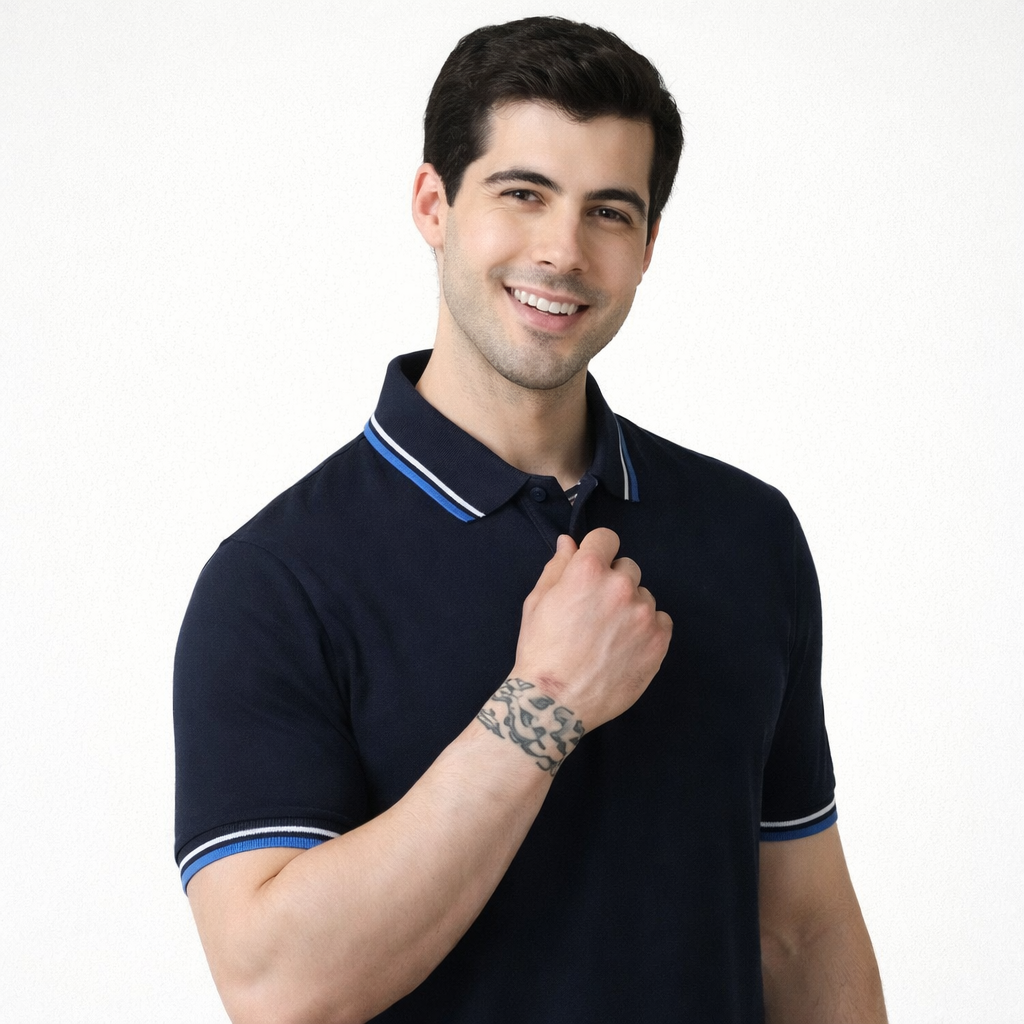 BST20- Mark & Spencer Tipping Polo T-shirt