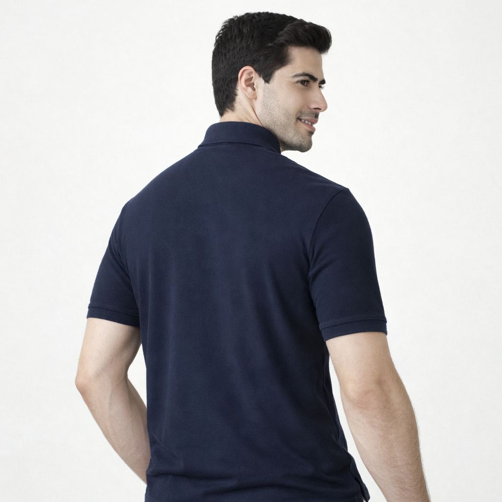 BST17- Marks & Spencers Plain Polo T-Shirt
