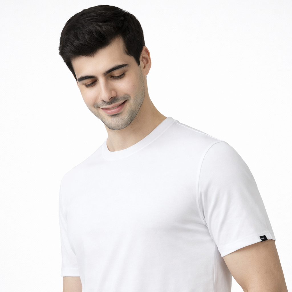 BST19- Mark & Spencer Round Neck T-Shirt