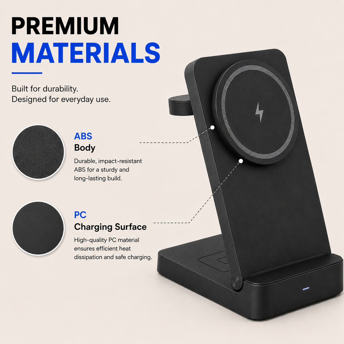 OG58- MagNest 3-in-1 Wireless Charger