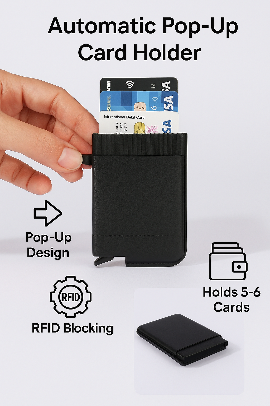 OE07- Automatic Pop-up Card Holder