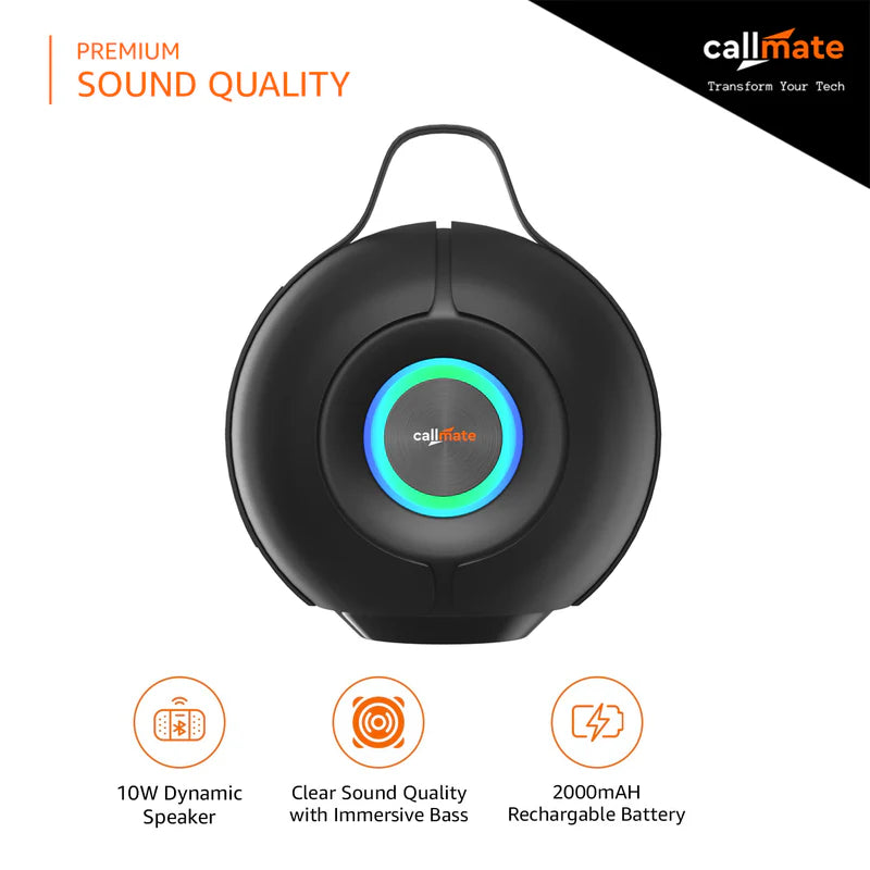 ED121- Callmate Sonic Pro Wireless Bluetooth Speaker